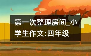 第一次整理房間_小學(xué)生作文:四年級