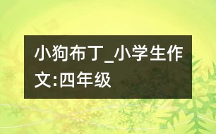 小狗布丁_小學生作文:四年級