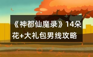 《神都仙魔錄》14朵花+大禮包男線攻略