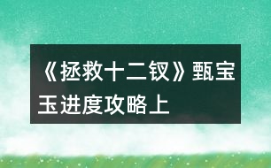 《拯救十二釵》甄寶玉進(jìn)度攻略（上）