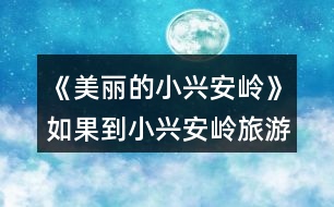 《美麗的小興安嶺》如果到小興安嶺旅游，你會(huì)選擇哪個(gè)季節(jié)去？結(jié)合課文內(nèi)容說說你的理由。