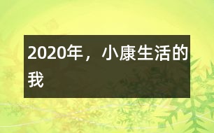 2020年，小康生活的我