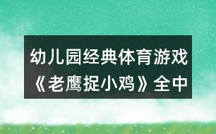 幼兒園經(jīng)典體育游戲《老鷹捉小雞》全中班教學(xué)設(shè)計(jì)反思