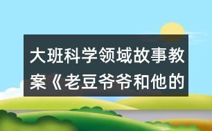 大班科學(xué)領(lǐng)域故事教案《老豆?fàn)敔敽退暮⒆觽儭贩此?></p>										
													<h3>1、大班科學(xué)領(lǐng)域故事教案《老豆?fàn)敔敽退暮⒆觽儭贩此?/h3><p>　　活動目標(biāo)：</p><p>　　1、認(rèn)識幾種常見的豆制品，知道黃豆和豆制品的關(guān)系。</p><p>　　2、知道豆制品含有豐富營養(yǎng)，愿意吃豆制品。</p><p>　　3、觀察做豆?jié){，感知黃豆轉(zhuǎn)變?yōu)槎節(jié){的過程。</p><p>　　4、探索、發(fā)現(xiàn)生活中的多樣性及特征。</p><p>　　活動重點：</p><p>　　認(rèn)識常見的豆制品，知道豆制品有營養(yǎng)。</p><p>　　活動難點：</p><p>　　了解豆制品和黃豆的關(guān)系。</p><p>　　活動準(zhǔn)備：</p><p>　　干黃豆、盤子、杯子、泡水黃豆、豆?jié){機(jī)、抹布、各種豆制品圖片、豆制品、牙簽。</p><p>　　活動過程：</p><p>　　一、認(rèn)識黃豆和豆制品</p><p>　　1. 認(rèn)識豆腐皮、豆腐干</p><p>　　講故事《老豆過生日》第一部分。</p><p>　　提問：今天誰過生日?老豆?fàn)敔斞埩苏l?來了哪幾位奇怪的客人，他們是誰?我們來認(rèn)識一下這幾位客人。</p><p>　　出示豆?jié){、豆腐皮、豆腐干圖片，請幼兒說一說他們的樣子。顏色、形狀、質(zhì)地等。</p><p>　　小結(jié)：豆?jié){是乳黃色的，像水一樣，有香香甜甜的味道……</p><p>　　豆腐皮薄薄的，一片一片的、白白的(黃黃的)……</p><p>　　豆腐干扁扁的，黃黃的、方方的……</p><p>　　2. 認(rèn)識黃豆</p><p>　　提問：小黃豆為什么說豆?jié){、豆腐皮和豆腐干不是自己的家人呢?那我們來看一看小黃豆又是長的什么模樣。</p><p>　　出示黃豆實物，請幼兒觀察。</p><p>　　提問：黃豆是什么樣子的?</p><p>　　小結(jié)：黃豆圓圓的，黃色的，小小的，摸起來硬硬的……</p><p>　　3. 認(rèn)識其他豆制品</p><p>　　豆?jié){、豆腐皮、豆腐干和小黃豆到底是不是一家人呢?我們來聽聽老豆?fàn)敔斒窃趺凑f的。</p><p>　　講述故事最后一段。</p><p>　　提問：老豆?fàn)敔敯汛鸢父嬖V我們了吧，他們是黃豆家族的么?為什么?</p><p>　　小結(jié)：這些食品都是由黃豆加工做成的，屬于黃豆家族。</p><p>　　提問：黃豆家族里的成員可多了。小朋友想一想還有誰也是小黃豆的家人，會來給老豆?fàn)敔斶^生日呢?</p><p>　　引導(dǎo)：我們經(jīng)常吃的方方的一塊一塊的，白白嫩嫩的是誰呀?(豆腐)，我把來祝壽的客人拍了相片，我們一起來看看有誰。</p><p>　　出示其他豆制品圖片，向幼兒介紹名稱。</p><p>　　小結(jié)：這些黃豆家族的成員有一個名字：豆制品。黃豆家族的成員很多，而且長的都不太一樣，(教案出自：快思老師教案網(wǎng))他們都是用不同的方法從黃豆加工而來的。豆制品有這么多種，有乳黃色的像水一樣的豆?jié){，有白白嫩嫩的豆腐，有一片一片的豆腐干，有細(xì)細(xì)長長的干絲……</p><p>　　二、觀察做豆?jié){</p><p>　　提問：一顆顆小小的圓圓的黃豆是怎樣變成各種各樣的豆制品的呢?引導(dǎo)幼兒大膽猜想和表達(dá)。</p><p>　　提問：如果你是小豆，你想變成誰?</p><p>　　我們一起來看一看黃豆到底是怎樣變成豆?jié){的。</p><p>　　演示做豆?jié){的過程。做之前豆子是什么樣子的?水是什么樣子的?做之后豆子變成什么樣了?水有什么變化?刀片式干什么用的?</p><p>　　三、結(jié)束部分</p><p>　　提問：為什么幼兒園經(jīng)常給小朋友喝豆?jié){?為什么我們也經(jīng)常吃豆制品?</p><p>　　小結(jié)：豆制品里含有豐富的營養(yǎng)，小朋友需要多吃各種豆制品。</p><p>　　故事：老豆過生日</p><p>　　老豆和小豆都是黃豆，老豆是爺爺，小豆是孫子。今天老豆過生日，他邀請黃豆家族的成員來慶祝。小豆高興極了，一大早就在家門口迎接客人，一個個做登記。呀!這門前站滿了他的家人，好多黃豆都跑來給老豆?fàn)敔斪邸?/p><p>　　不一會，又來了幾位客人。一個是乳黃色的豆?jié){，一個是薄薄的豆腐皮，最后一個是黃黃的豆干，他們跑到老豆?fàn)敔斆媲坝质蔷瞎?，又是行禮，祝老豆生日快樂!</p><p>　　“對不起!你們走錯了門了，這里是黃豆家族!”小豆攔住幾位客人。</p><p>　　“沒錯沒錯，就是這兒，哎，好久沒回來了，終于找到家門了?！倍垢ふf：“小豆，你不認(rèn)識我們啦?”愛插嘴的豆腐干說。小時候我們還在一起玩過呢，那時候我們和你長的一模一樣。”</p><p>　　小豆睜大眼睛看著這幾位客人，覺得很奇怪。他想肯定是搞錯了，他們怎么會是我的家人呢?沒一個長的和我像的。</p><p>　　老豆?fàn)敔斝χ鴮π《拐f，“哈哈哈，小豆，他們都是你的哥哥姐姐，以前他們和你一樣是個小黃豆，后來他們出去了，經(jīng)歷了一些事情，被人們通過一些方法加工一下就變成了現(xiàn)在的模樣。好了好了，你知道他們都是你的哥哥姐姐就是了，趕緊請大家請進(jìn)來，一起過吃飯吧?！?/p><p>　　課后反思：</p><p>　　第一次嘗試?yán)L本教學(xué)，沒有經(jīng)驗，也沒有太多的范本可以借鑒，只是摸索著。課前我拿著這本繪本讀物反反復(fù)復(fù)地看了幾遍，先抓住這個故事所要表達(dá)的主題，傳遞的情感，及重復(fù)而富有節(jié)奏的文字講述，再來設(shè)計教學(xué)過程。我利用“猜”故事，“說”故事，“講”故事等多種形式引起孩子的閱讀動力。在觀察封面認(rèn)識故事主人公猜故事時，孩子興趣濃，可是沒想到有位孩子閱讀過這個故事，大聲叫著，一下子就把謎底揭曉了，打亂了我的教學(xué)設(shè)計，為了避免再出現(xiàn)這種情況，就悄悄地告訴她，你要保密，仔細(xì)聽聽老師和媽媽將的故事是否一樣，有什么不同?于是陽陽靜下心來仔細(xì)聽講，其他小朋友也不再去詢問她故事情節(jié)，注意力又回到老師身上。接著，我點擊電子書籍，通過提問引導(dǎo)幼兒感受故事情節(jié)。孩子們學(xué)得很投入，小手都學(xué)著我的樣子做成剪刀狀“喀吱喀吱”地剪著，學(xué)說著描寫爺爺有辦法的句子。</p><p>　　特別是第一次問他們，你們猜爺爺會給約瑟做什么呀?孩子們回答范圍比較窄，后來慢慢進(jìn)入情景，展開想象，象“褲子、帽子”的答案都很不錯。再次預(yù)設(shè)問題，激起幼兒獨立閱讀的欲望。通過獨立閱讀，后面的故事發(fā)展情節(jié)，幼兒能迅速地理解掌握并講一講。最后在問題“為什么爺爺每次都有辦法”?體會爺爺對約瑟的愛時孩子們說得非常好，因為有小朋友告訴我：“老師上次我們聽過《猜猜我有多愛你》的故事，也是講愛的。”看來我們的小朋友能舉一反三了。</p><p>　　存在的問題是幼兒在閱讀時只關(guān)注到故事情節(jié)的發(fā)展，沒有細(xì)致地去觀察媽媽、約瑟表情、動作的變化，需老師及時地啟發(fā)引導(dǎo)。</p><h3>2、大班科學(xué)教案《小豆子的旅行》含反思</h3><p><strong>設(shè)計意圖：</strong></p><p>　　隨著人民生活水平的提高，家長為孩子提供的飲食也越來越富有營養(yǎng)，但依然有許多家長抱怨孩子不能好好吃飯，孩子的健康不能得到保證，原因是許多幼兒有一些不良的飲食衛(wèi)生習(xí)慣，如：不吃早飯、大量喝飲料、吃冷飲、不定時大便等。為了使孩子們明白食物在體內(nèi)消化吸收的過程，養(yǎng)成良好的飲食和衛(wèi)生習(xí)慣，學(xué)習(xí)保護(hù)自己的健康，我設(shè)計了本次活動。</p><p><strong>活動目標(biāo)：</strong></p><p>　　1.讓幼兒了解各消化器官的功能和食物在人體內(nèi)消化吸收過程</p><p>　　2.學(xué)習(xí)簡單的自我保護(hù)方法</p><p>　　3.培養(yǎng)幼兒良好的飲食和衛(wèi)生習(xí)慣</p><p>　　4.發(fā)展動手觀察力、操作能力，掌握簡單的實驗記錄方法。</p><p>　　5.培養(yǎng)探索自然的興趣。</p><p><strong>活動準(zhǔn)備：</strong></p><p>　　《小豆子的旅行》PPT、消化圖。</p><p><strong>活動過程：</strong></p><p>　　一、談話導(dǎo)入，激發(fā)興趣。</p><p>　　師：我們天天都要吃東西，那么吃下往的食物到哪里去了呢?又是怎樣在我們身體里面