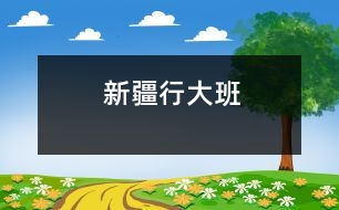 新疆行（大班）