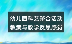 幼兒園科藝整合活動教案與教學(xué)反思感覺味道